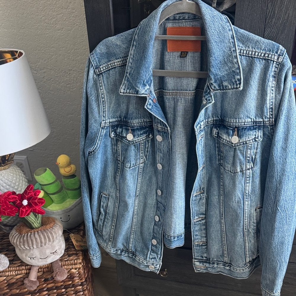 Lucky Brand Light Blue Denim Jean Jacket
